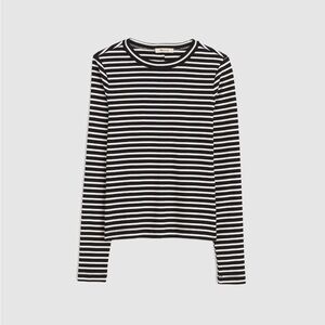 Madewell The '90s Long-Sleeve Tee in Compact Cotton